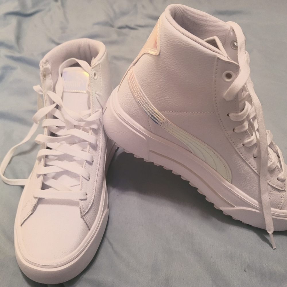 Puma holographic boots